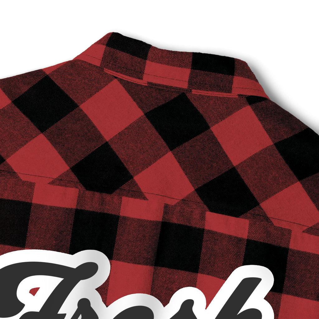 Fresh Since 1980 Red Buffalo Plaid Flannel Shirt