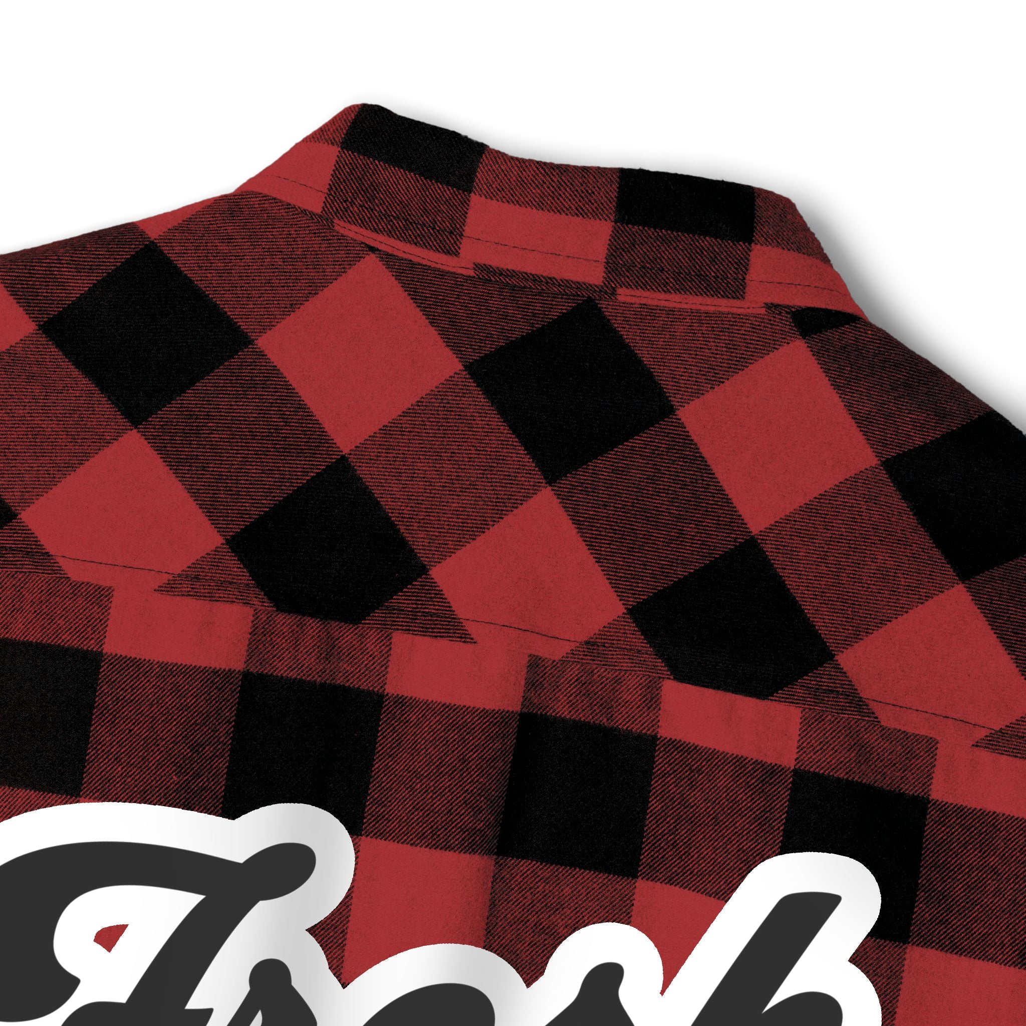 Fresh Since 1980 Red Buffalo Plaid Flannel Shirt